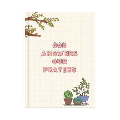 Prayer / Gratitude Journal - God Answers Our Prayers