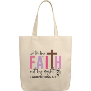 Faith Canvas Tote Bag