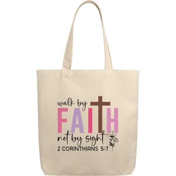 Faith Canvas Tote Bag